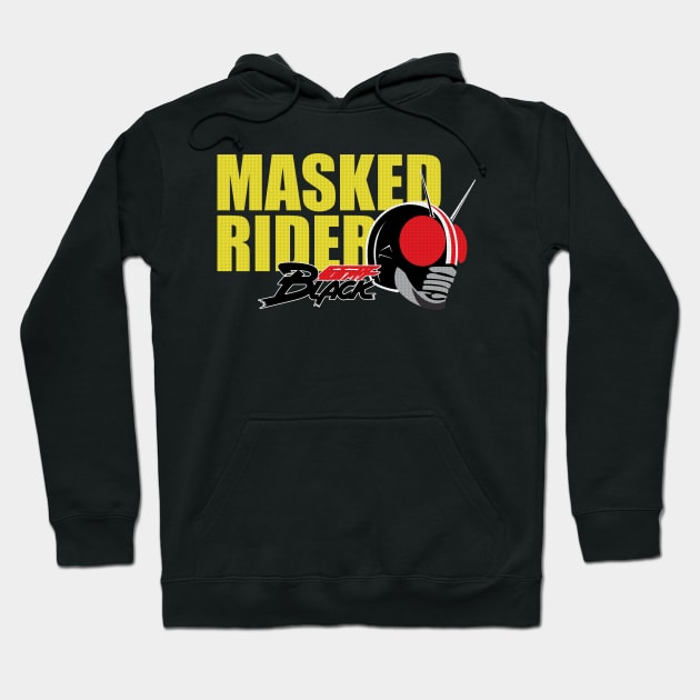 Mask Rider Black Hoodie by iMAK